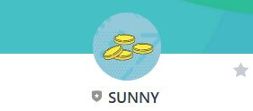 minted SUNNY LINEアカウント名