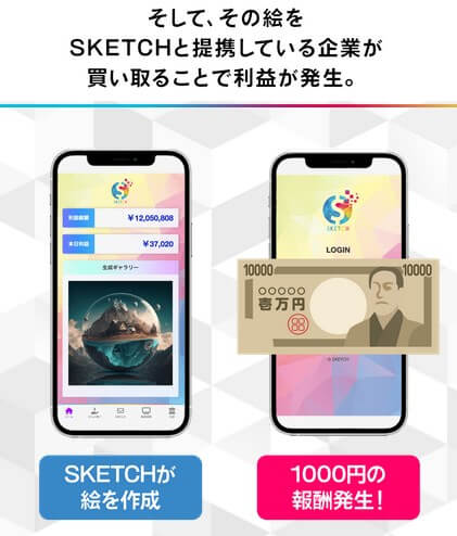 宮地乙十葉のスケッチ(SKETCH)は副業詐欺？月収50万稼げるのは嘘？実態を暴露！