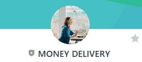 MONEY DELIVERY LINEアカウント名