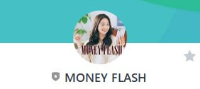 MONEy FLASH LINEアカウント名