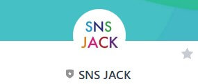 SNS JACK LINEアカウント