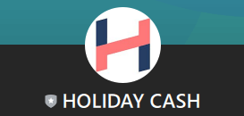 HOLIDAY CASH LINEアカウント名