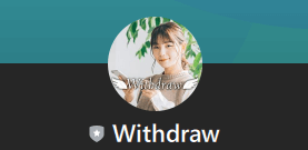 Withdraw　LINEアカウント名