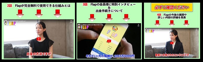 塩田沙代のFLAP(フラップ)に登録して検証