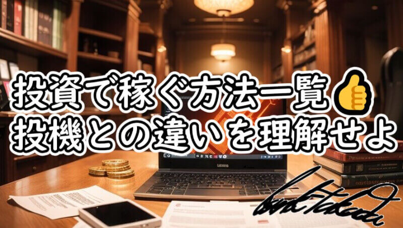 お金を育てるなら投資と投機の違いを理解せよ！お金を味方につけて、投資で輝く未来を手に入れよう！