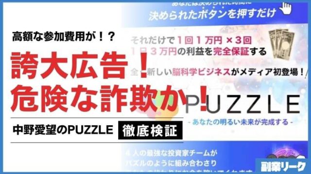 中野愛望のPUZZLE(パズル)