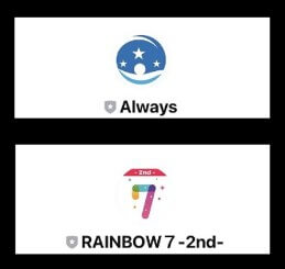 RAINBOW7のLINEに登録して検証